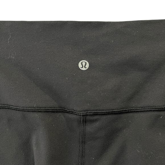 $98 Lululemon Black Wunder Under High-Rise 7/8 Tight 25" Leggings size 8 - Picture 5 of 7